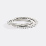 Twisted Interlocking Diamond Band