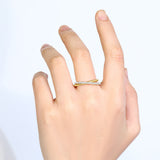 Twisted Interlocking Diamond Band