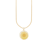 Pressed Birth Flower Necklace