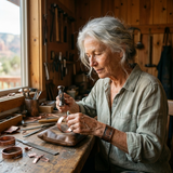 Gorse Men's Copper Bracelet