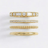 Vintage Maximalist Ring Stack