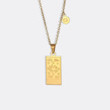 Zodiac Card Necklace
