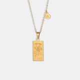 Zodiac Card Necklace