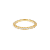 Micro Pavé Eternity Stacking Ring