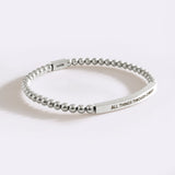 All Things Through Christ Beaded Inspire Bracelet