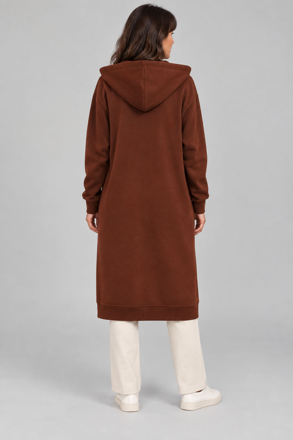 TIOMARA™ - Casual Zip Up Oversized Long Jacket