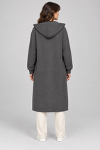 TIOMARA™ - Casual Zip Up Oversized Long Jacket