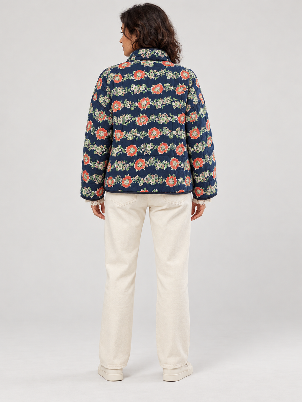 SALENTINE™ - Chic Print Style Long Sleeve Jacket