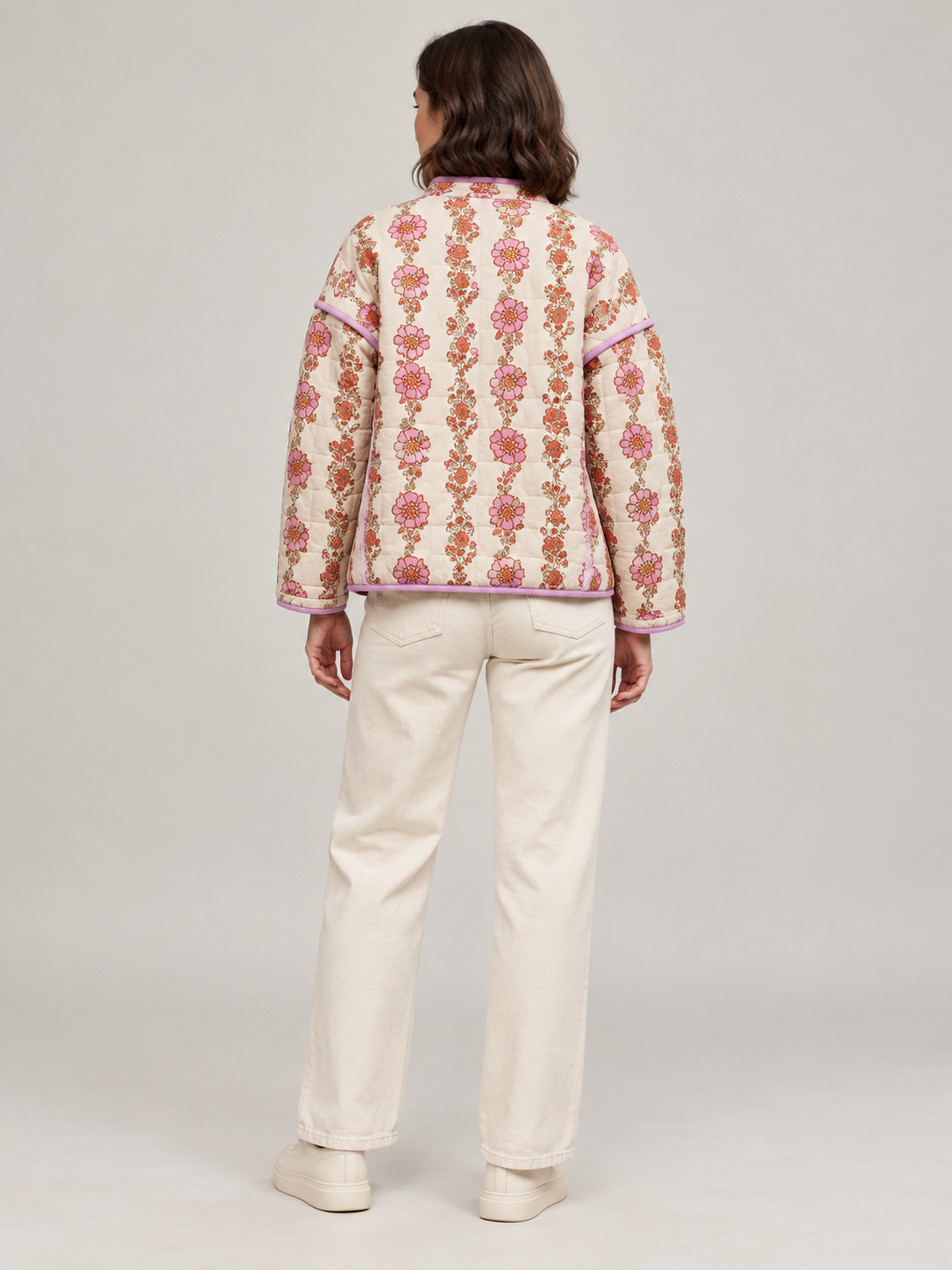 SALENTINE™ - Chic Print Style Long Sleeve Jacket