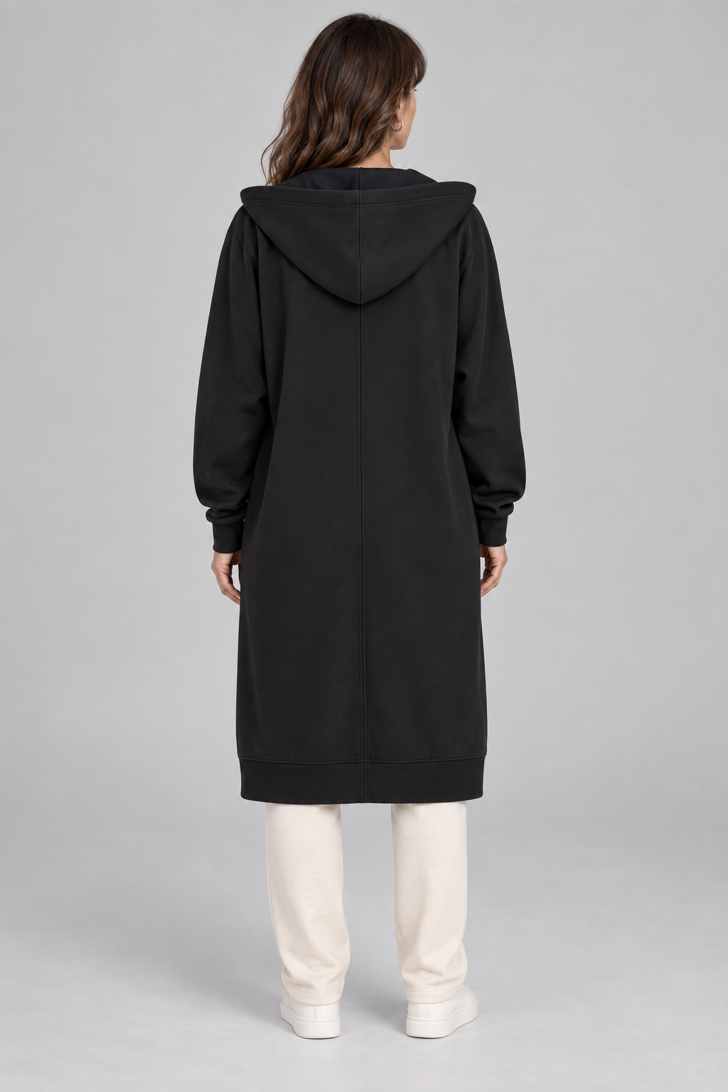 TIOMARA™ - Casual Zip Up Oversized Long Jacket