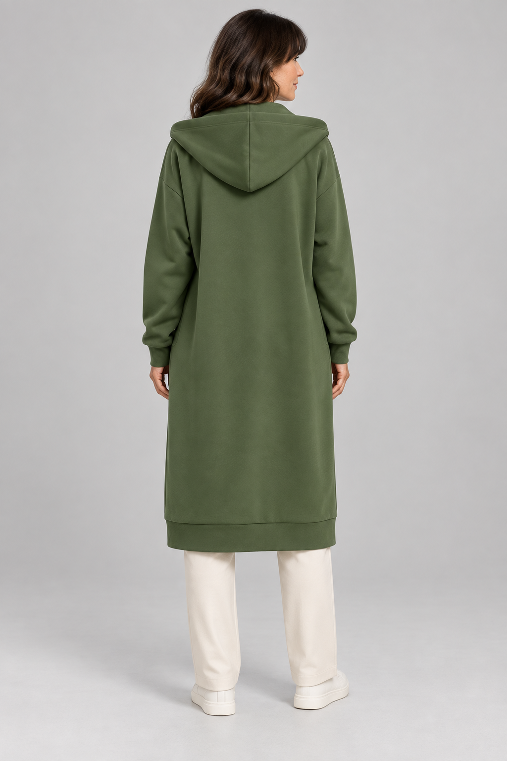 TIOMARA™ - Casual Zip Up Oversized Long Jacket
