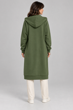 TIOMARA™ - Casual Zip Up Oversized Long Jacket