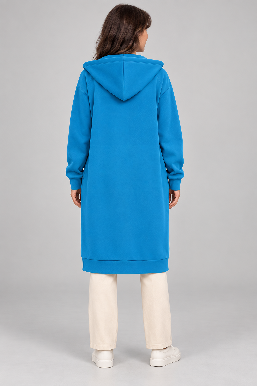 TIOMARA™ - Casual Zip Up Oversized Long Jacket