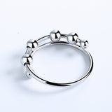 Adjustable Beaded Fidget Ring