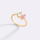 Birthstone Marquis-Cut Ring