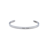 Personalized Thin Cuff Bracelet