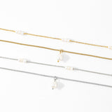 Dainty Layered Pearl Necklace
