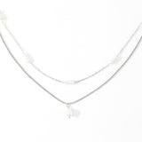 Dainty Layered Pearl Necklace