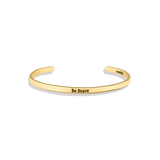 Personalized Thin Cuff Bracelet