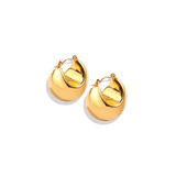 Sculpted Hoop Earrings