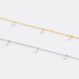 Dainty Diamond Station Bracelet