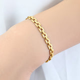 Timepiece Link Chain Bracelet