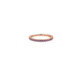 February Birthstone Eternity Stacking Ring