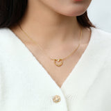 Open Heart Necklace