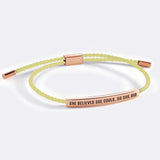 She Believed She Could, So She Did Inspire Bracelet