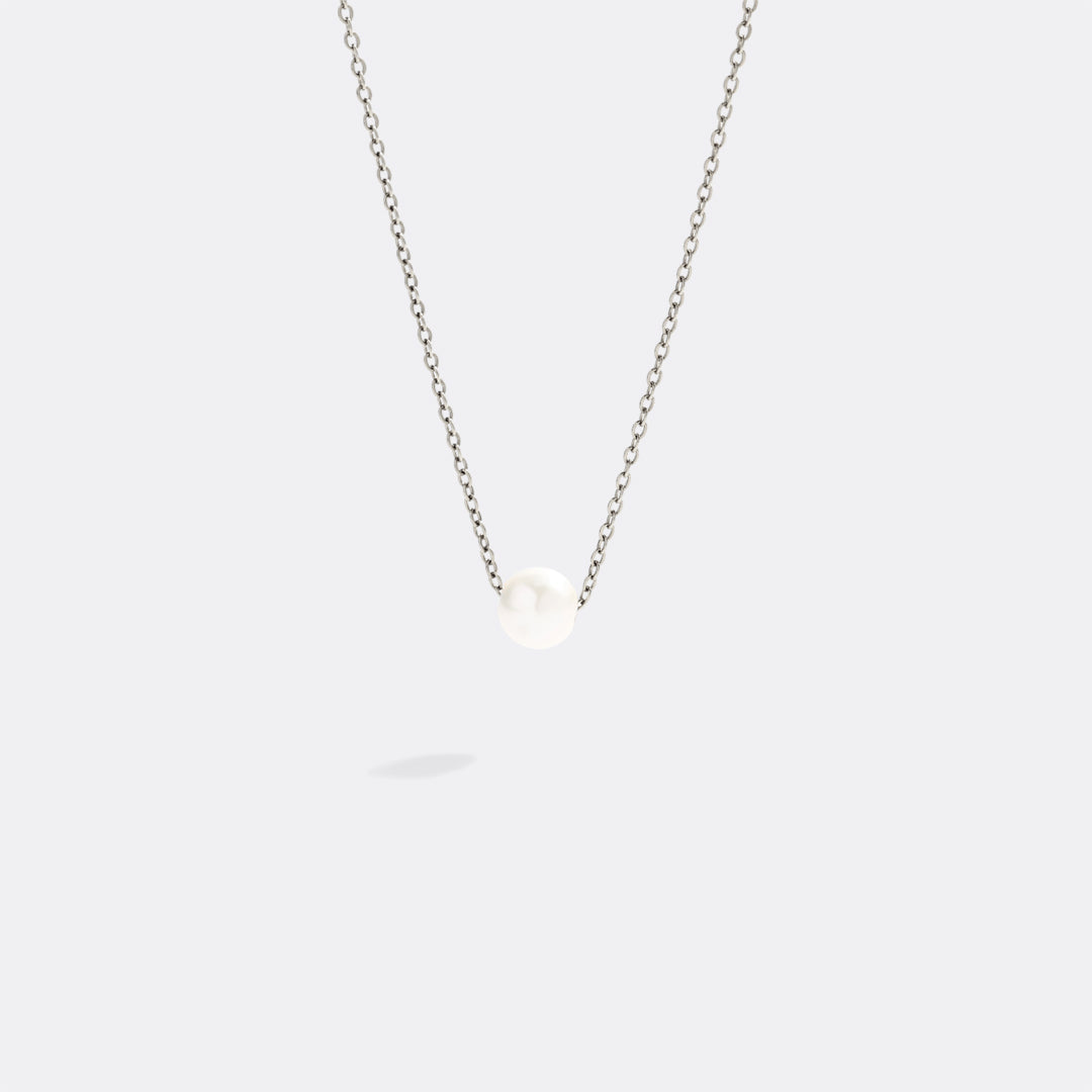 Floating Pearl Necklace