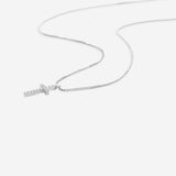 Pave Cross Necklace