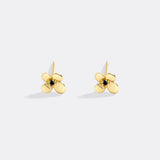 Dainty Floral Statement Stud Earrings