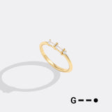 Dainty Personalized Morse Code Ring