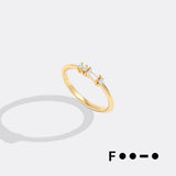 Dainty Personalized Morse Code Ring
