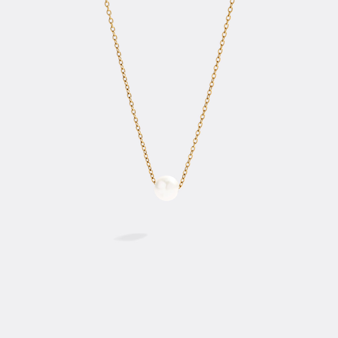 Floating Pearl Necklace
