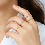 Thin Stackable Ring