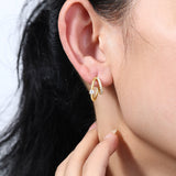 The Nova Double Hoop Earrings