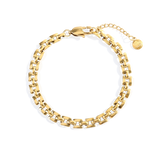 Timepiece Link Chain Bracelet