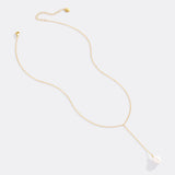 Pearl Lariat Necklace