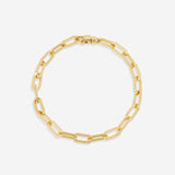 Open Link Paperclip Chain Bracelet