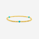 Turquoise Beaded Bracelet Stacking Set