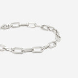 Open Link Paperclip Chain Bracelet