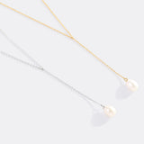 Pearl Lariat Necklace
