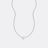 Dainty Heart Stacking Initial Necklace