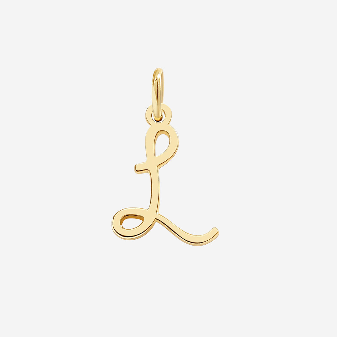Cursive Initial Charm