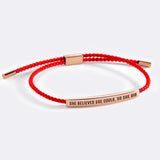 She Believed She Could, So She Did Inspire Bracelet