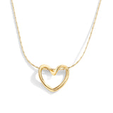 Open Heart Necklace