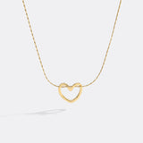 Open Heart Necklace