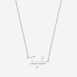 Fairy Name Necklace with Box Chain