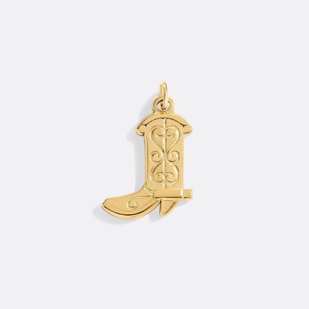 Cowgirl Boot Charm
